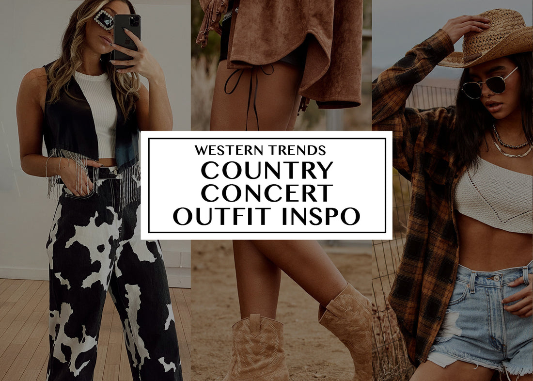Western Trends: Country Concert Fit Inspo