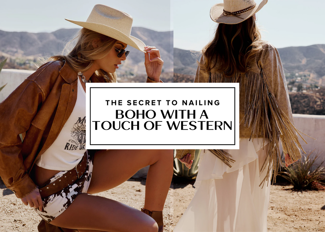 Boho with a Touch of Western: The Secret to Nailing This Vibe